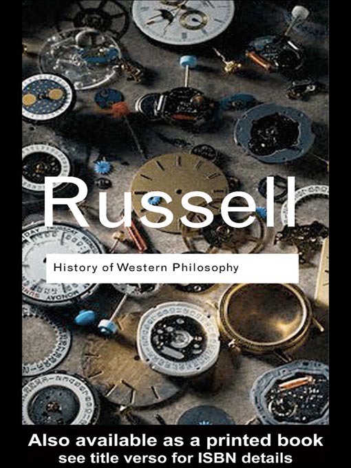 Title details for History of Western Philosophy by Bertrand Russell - Available